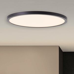 Brilliant LED stropní světlo Tuco, stmívatelné, černá, Ø30cm