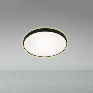 Briloner LED stropní svítidlo Flet s podsvícením, Ø 28,5 cm