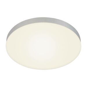 Briloner LED stropní svítidlo Flame 3000K Ø 38,7cm stříbrná