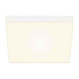 Briloner LED stropní světlo Flame 3000K 28,7x28,7cm, bílá