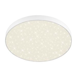 Briloner LED stropní světlo Flame Star 840, Ø38,7 cm bílá