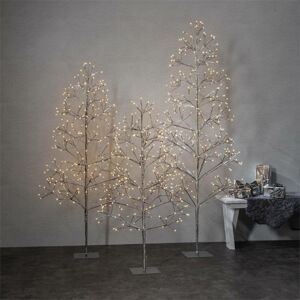 STAR TRADING LED dekorační strom Flower Tree IP44 stříbro 180cm