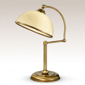 Cremasco Nastavitelná stolní lampa La Botte slonovina