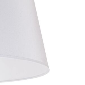 Duolla Stínidlo na lampu Cone výška 25,5 cm, chintz bílá