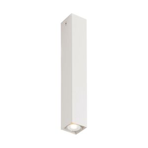 Eco-Light Downlight Fluke v hranatém tvaru výška 40 cm bílá