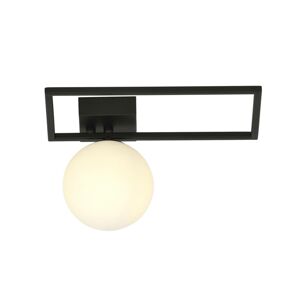 EMIBIG LIGHTING Stropní světlo Imago 1D, 1 zdroj, černá/opálová