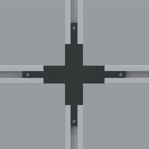 ERCO ERCO křížová spojka pro kolejnice Minirail, černá