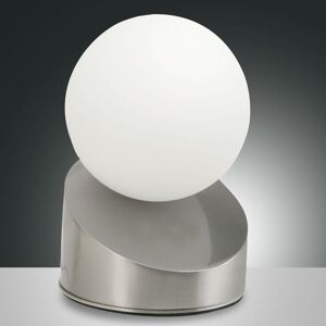 Fabas Luce LED stolní lampa Gravity, nikl