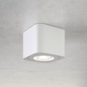 Fabas Luce Hranaté LED svítidlo downlight Palmi v bílé barvě