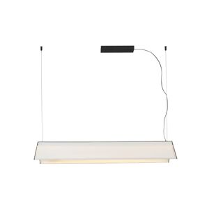 FARO BARCELONA LED závěsné světlo Ludovico Surface, 115 cm, bílá