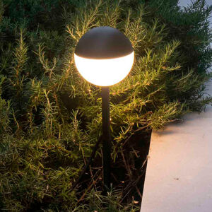 FARO BARCELONA LED osvětlení cesty Piccola s hrotem v černé