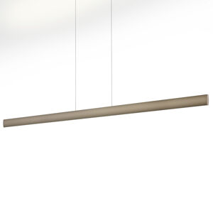 Knapstein LED závěsné světlo Runa, černá, bronzová 152 cm