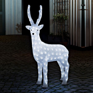 Konstsmide Christmas Stojící sob - LED Adeko s venkovním trafem