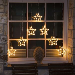 Konstsmide Christmas LED světelný závěs Hvězdy 70 zdrojů