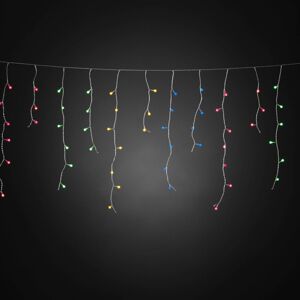 Konstsmide Christmas LED světelný závěs Ledový déšť, barevný 200 zdrojů