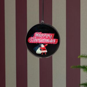 Konstsmide Christmas 3D hologram Merry Christmas, 64 LED