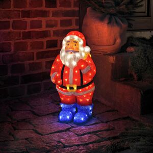 Konstsmide Christmas LED dekorace Santa Claus pestrá IP44 výška 55 cm