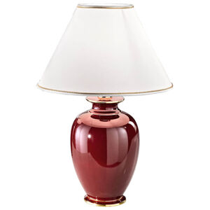 austrolux COLARZ Bordeaux – půvabná stolní lampa, 57 cm