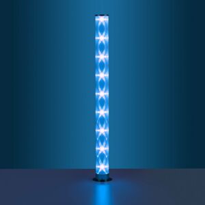 Leuchten Direkt LED stojací lampa Bingo s dálkovým ovládáním, RGBW