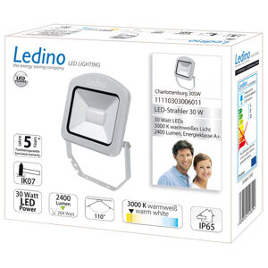 Ledino LED venkovní reflektor Charlottenburg 30W 3 000 K