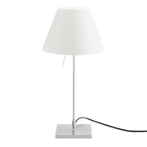 Luceplan Luceplan Costanzina LED stolní lampa Al, bílá