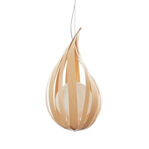 LZF LamPS LZF Raindrop medium závěsné světlo, buk