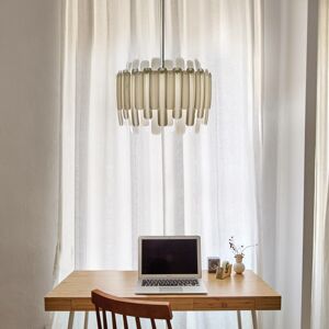 LZF LamPS LZF Maruja dřevěné závěsné světlo, slonovina
