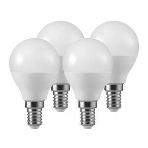 Müller-Licht LED žárovka-kapka E14 5,5W 2 700 K matná 3+1 sada