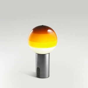 Marset MARSET Dipping Light stolní lampa jantar/grafit