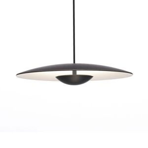 Marset MARSET Ginger LED závěs Triac Ø32cm wenge/bílá