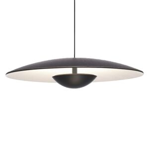 Marset MARSET Ginger LED závěs Triac Ø42cm wenge/bílá