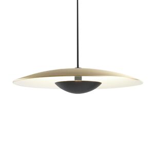 Marset MARSET Ginger LED závěs, Triac Ø42cm mosaz/bílá