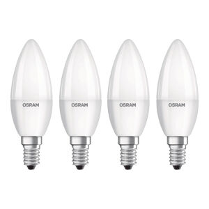 OSRAM OSRAM LED svíčka E14 Base Retro 4,9W 4ks 2 700K