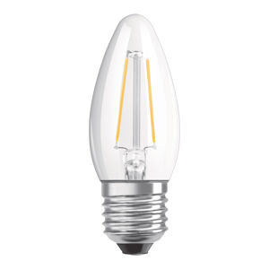 OSRAM OSRAM LED žárovka E27 4,8W bílá teplá stmívat čirá