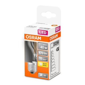 OSRAM OSRAM Classic P LED žárovka E27 4W 2 700 K čirá