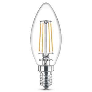 Philips Philips E14 LED svíčka 4,3W teplá bílá filament