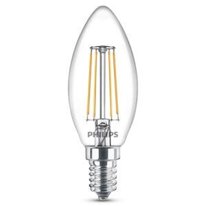 Philips Philips E14 LED svíčka 4,3W teplá bílá filament