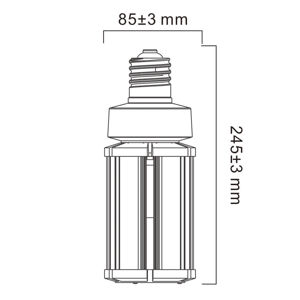 Sylvania Sylvania LED žárovka E40, 54W, 4 000 K, 6 800 lm