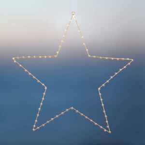 Sirius LED dekorativní hvězda Liva Star, zlatá, Ø 70 cm