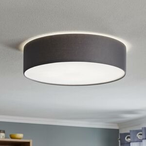 TK Lighting Stropní svítidlo Rondo, šedé, Ø 50 cm