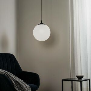 TK Lighting Závěsné svítidlo Maxi se skleněným stínidlem, jeden plamen Ø 30 cm