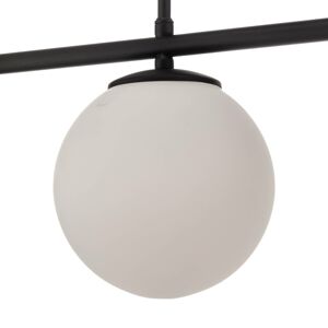 TK Lighting Stropní svítidlo Celeste s kulovým sklem, tři světla