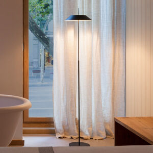 Vibia Vibia Mayfair - stojací lampa LED, grafitově šedá