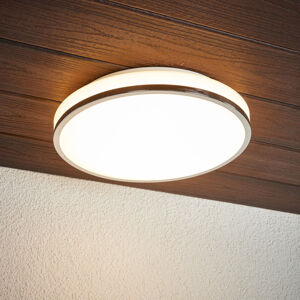 Lindby Lyss LED koupelnové světlo stropní okraj chrom