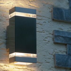 Eco-Light Venkovní nástěnné svítidlo Focus, nerezová ocel