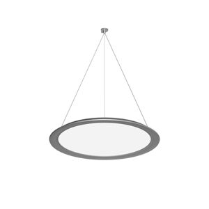 FAGERHULT Fagerhult Appareo Round Ø67,5cm DALI 840 stříbrná
