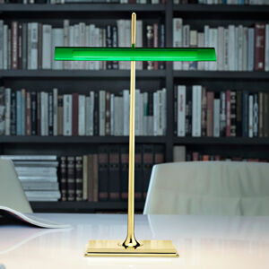 FLOS FLOS Goldman - stolní lampa s USB, zelená
