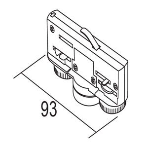 Ivela Ivela adaptér 3fázový 220-240V 10kg, stříbrná