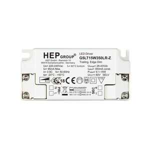 HEP LED ovladač G6LT, 15 W, 350 mA, stmívatelný, CC