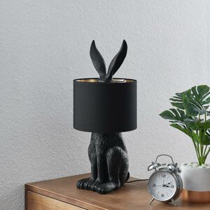 Lindby Lindby Lorentina stolní lampa, zajíc, černá